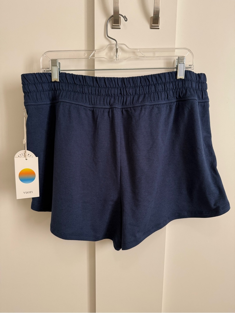 Vuori Halo Performance 2.0 Blue Coast Heather Relaxed Fit Athleisure XL NWT - Picture 4 of 6